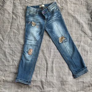 Lei Girls Patch Work Jeans